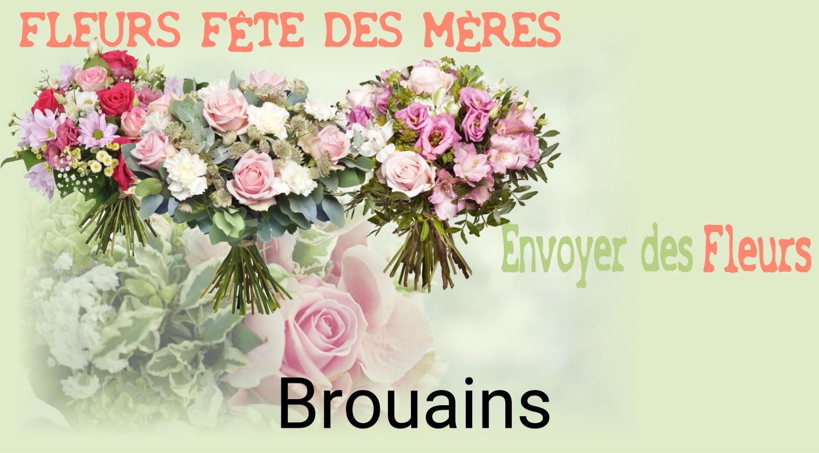 Bouquet de Fête des Mères livré à Brouains